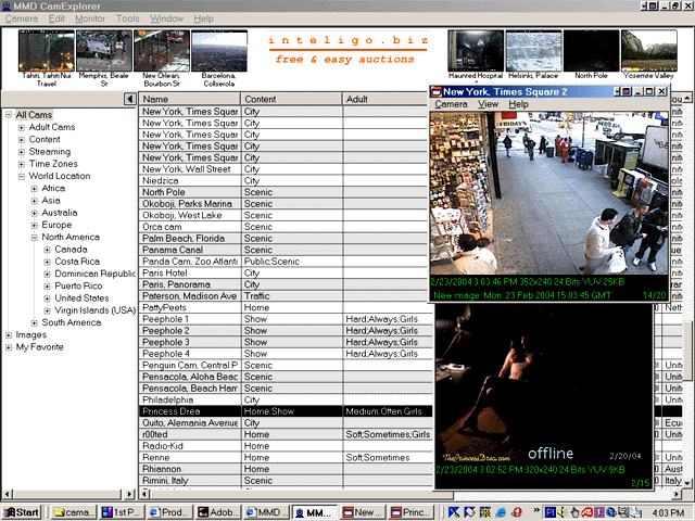 MMD CamExplorer Free Screenshot